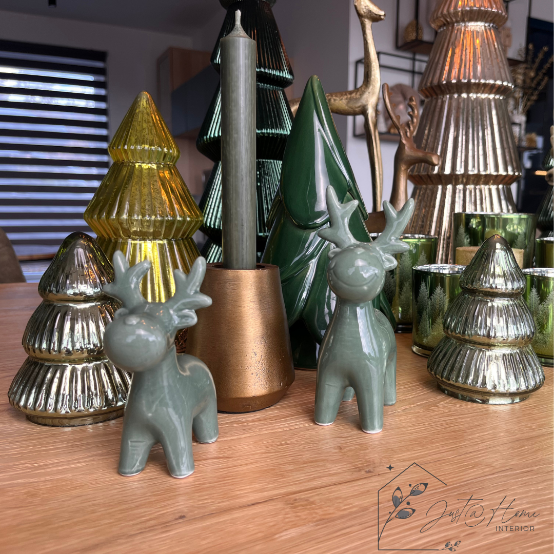 Elan en céramique vert