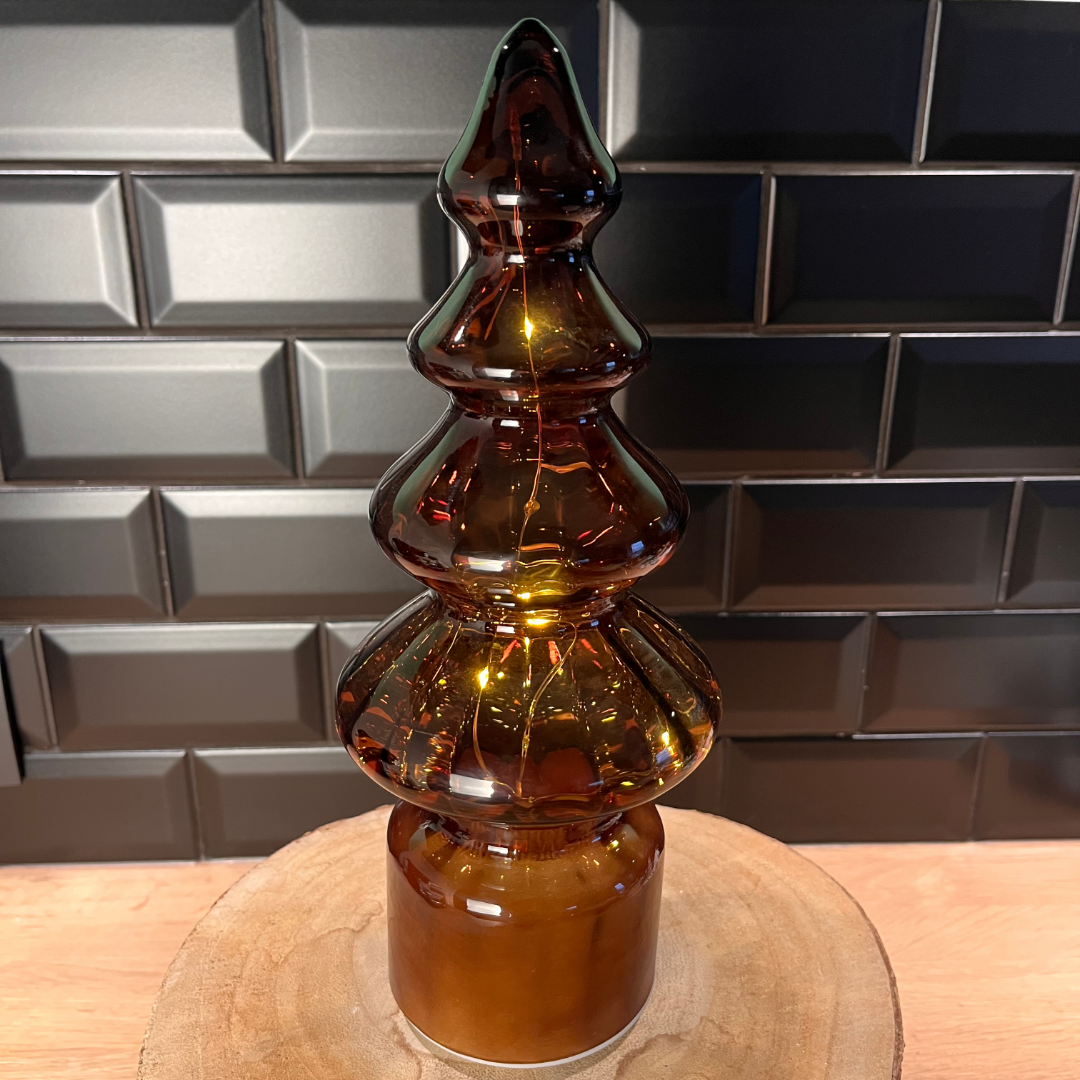 Sapin en verre LED