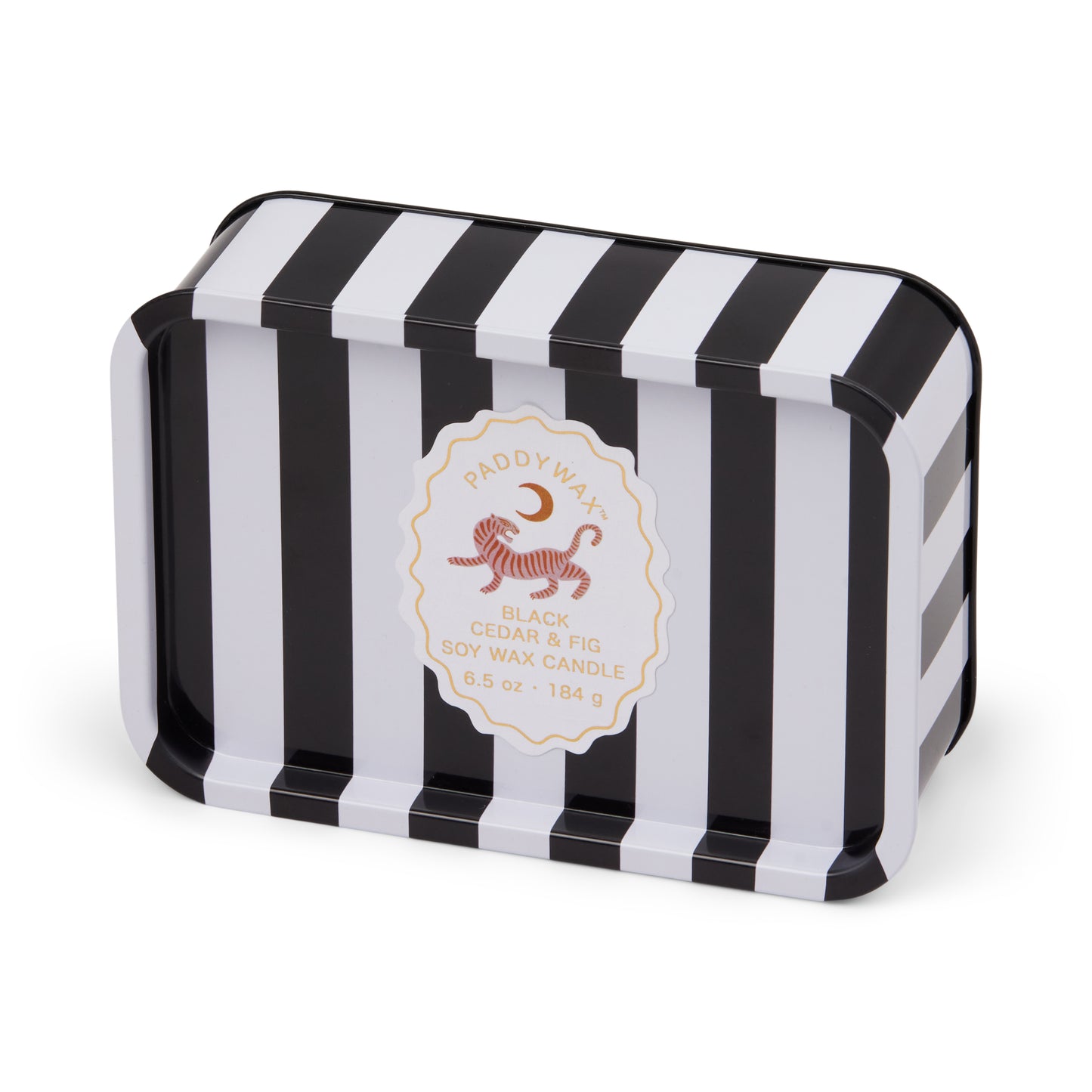 Bougie boîte métallique - Cèdre noir & Figue