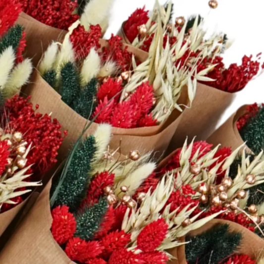 Bouquet de fleurs séchées - Ambiance des Fêtes