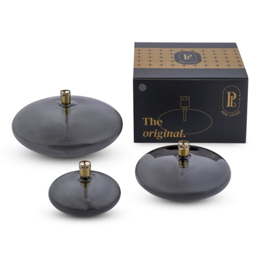 Lampe à huile - Disc Smoked Brass