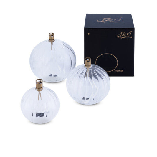 Lampe à huile - Round Elegant Brass