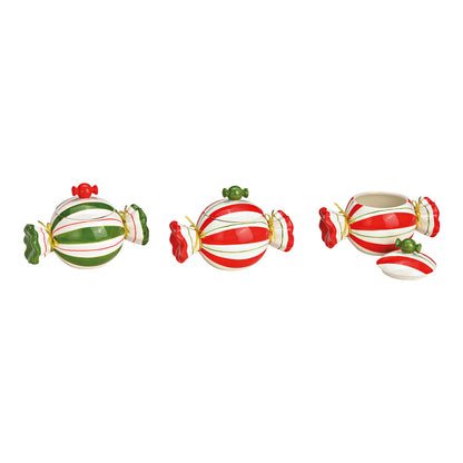 Boite à bonbons ronde