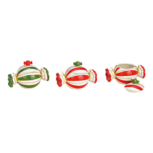 Boite à bonbons ronde