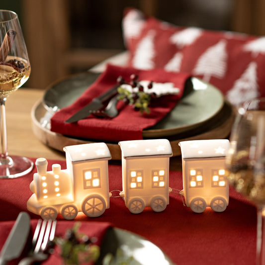 Train de Noël LED