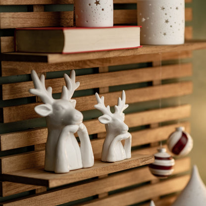 Tête de cerf en céramique