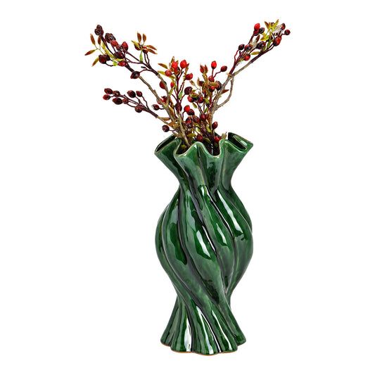 Vase Twist en faïence