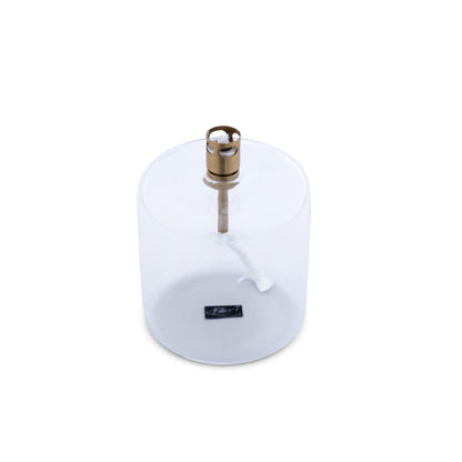 Lampe à huile - Cylinder Clear Brass