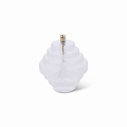 Lampe à huile - Twin Clear Brass