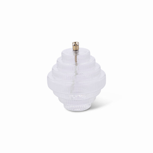 Lampe à huile - Twin Clear Brass