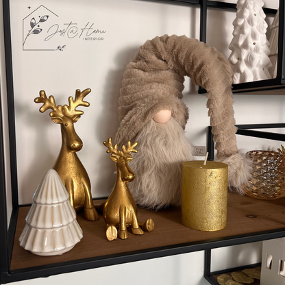 Lutin en textile beige