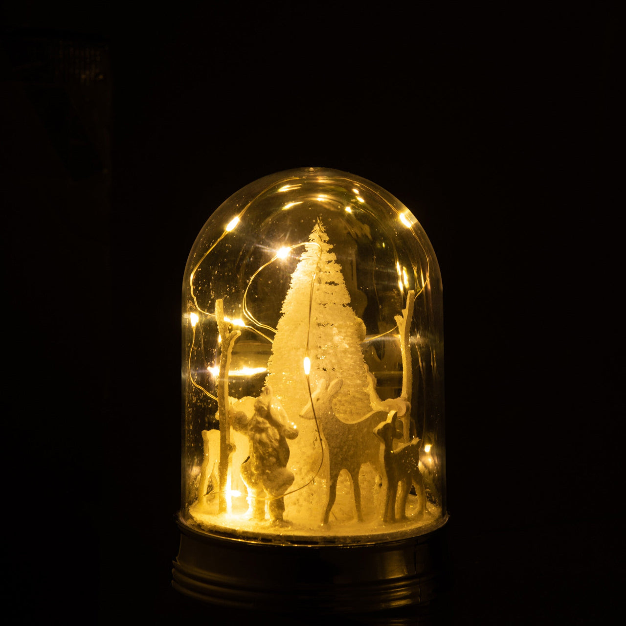 Cloche noël LED