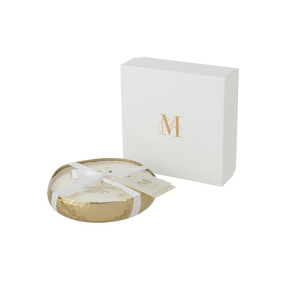 Bougie parfumée M-Chic métal Or (M)