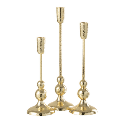 Trio chandeliers Aluminium-Or
