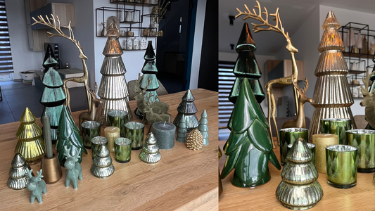 Sapin en verre LED