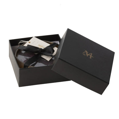 Bougie Parfumée M-Chic Verre Or/Noir