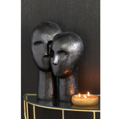 Bougie Parfumée M-Chic Verre Or/Noir