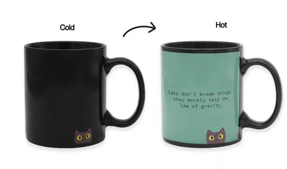 Tasse à café chaton coquin
