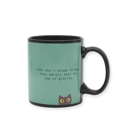 Tasse à café chaton coquin