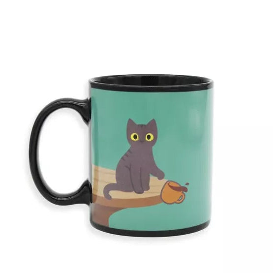 Tasse à café chaton coquin