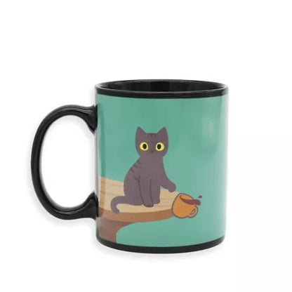 Tasse à café chaton coquin