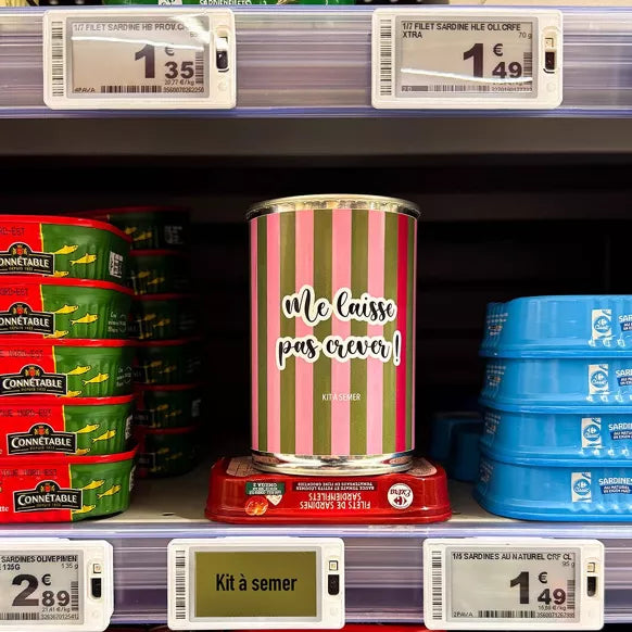 Kit à semer "Me laisse pas Crever"