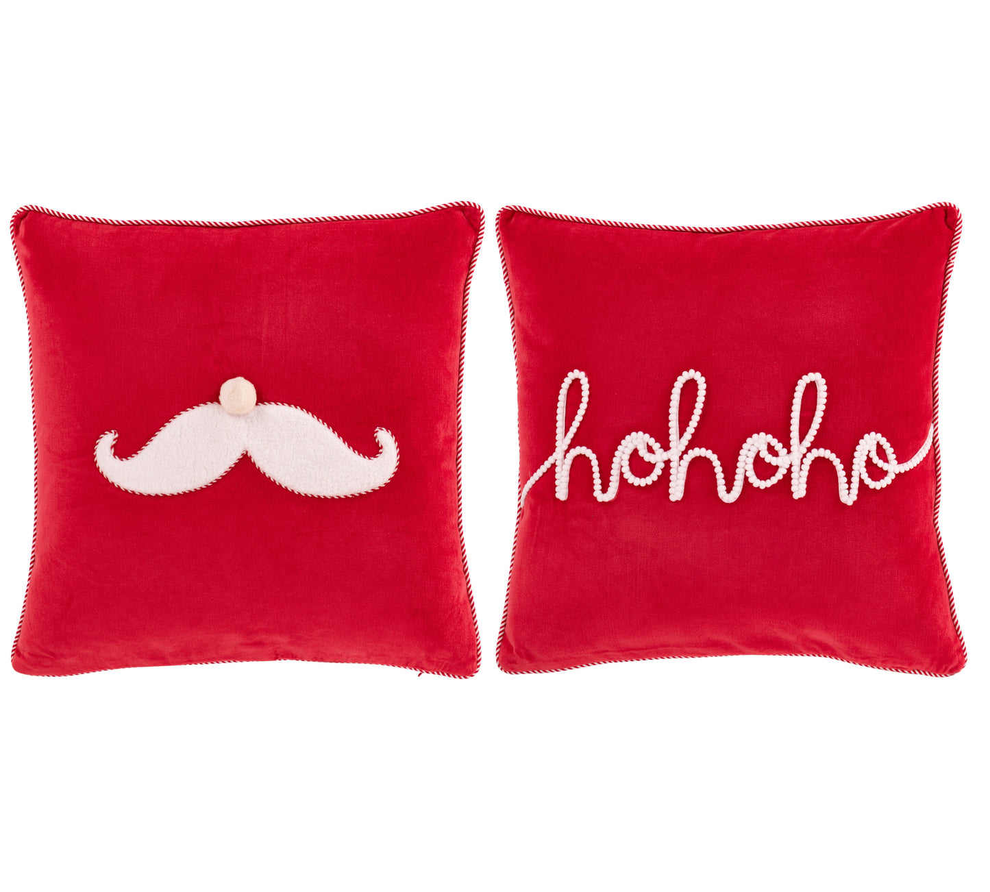Coussin Noël Moustache•Hohoho