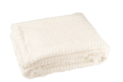 Couverture polyester blanc