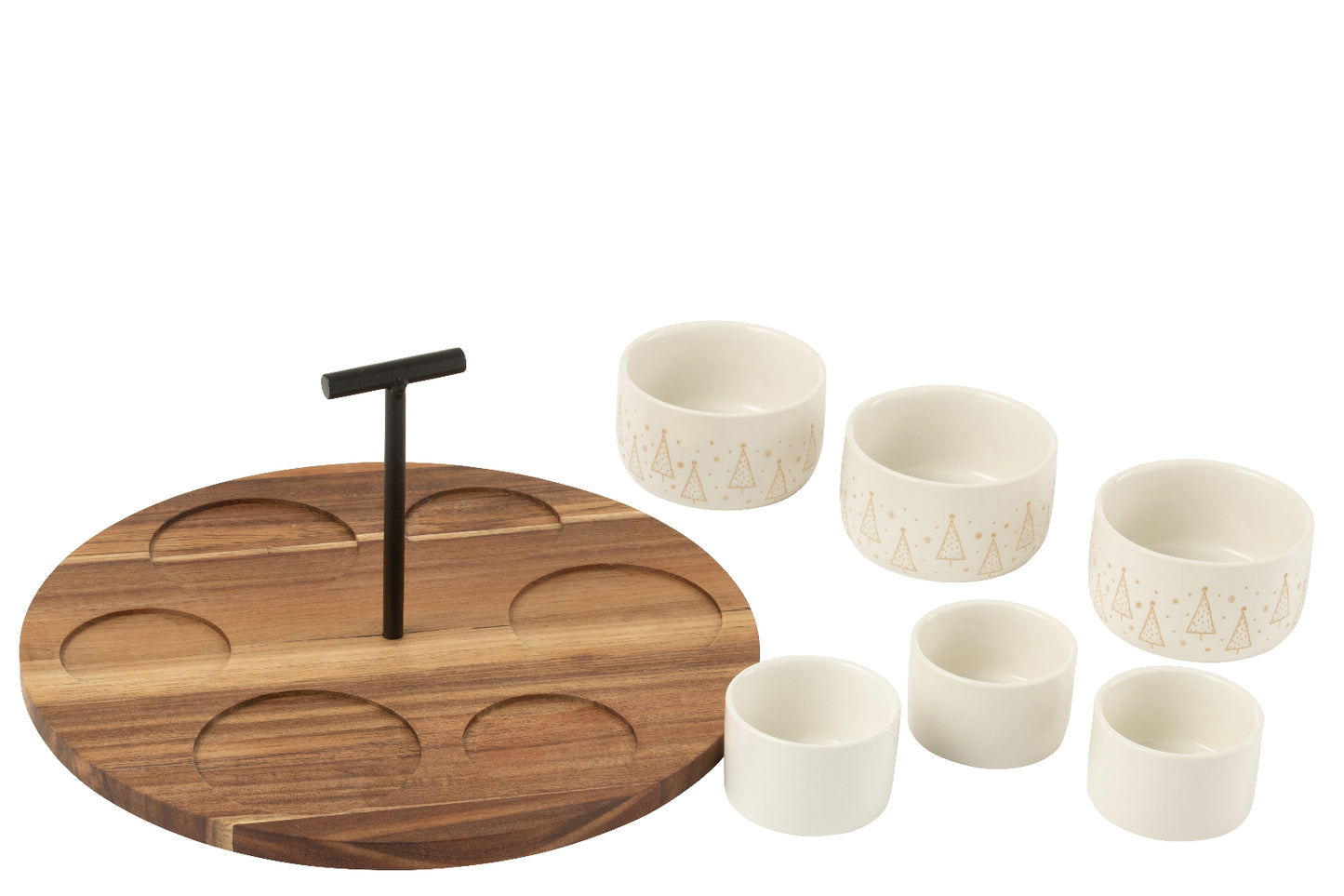 Service à tapas noël