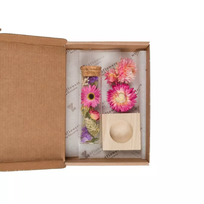 Fleurs séchées - Petit coffret cadeau