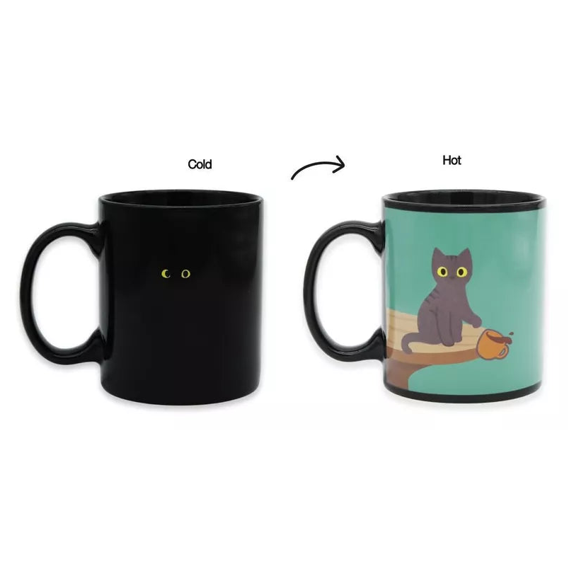 Tasse à café chaton coquin