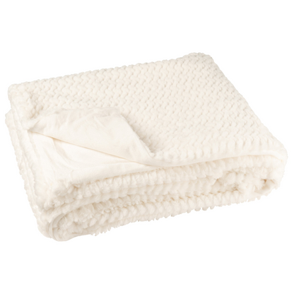 Couverture polyester blanc