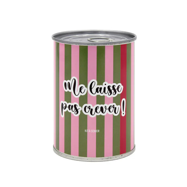 Kit à semer "Me laisse pas Crever"