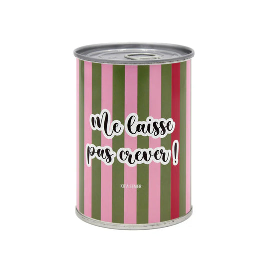 Kit à semer "Me laisse pas Crever"